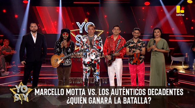 Yo Soy GRANDES BATALLAS: ¡Marcello Motta emociona al jurado y supera a Los Auténticos Decadentes!