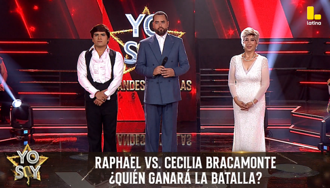 Yo Soy GRANDES BATALLAS: Raphael ganó por unanimidad tras enfrentar a Cecilia Bracamonte