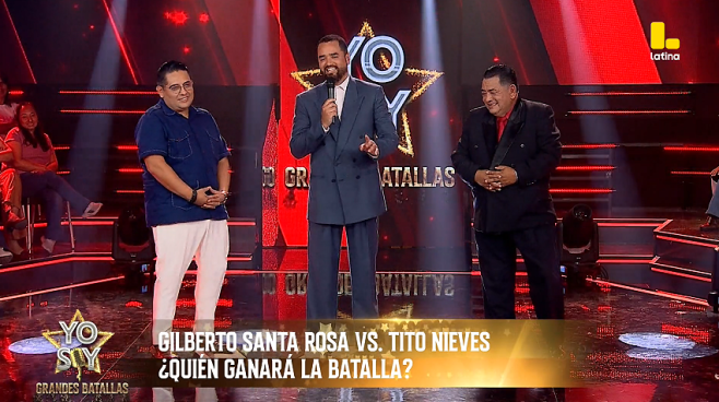 Yo Soy GRANDES BATALLAS: ¡Gilberto Santa Rosa mantuvo su lugar tras intenso versus salsero!