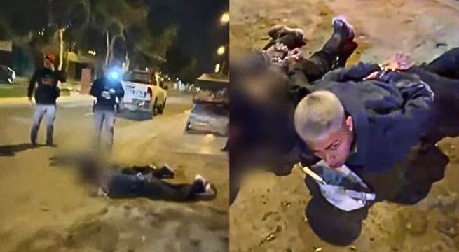 Capturan a dos sicarios que planeaban asesinato en Los Olivos | VIDEO