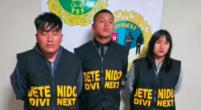 Capturan a militar y extrabajadora acusados de extorsionar a empresaria en Lima