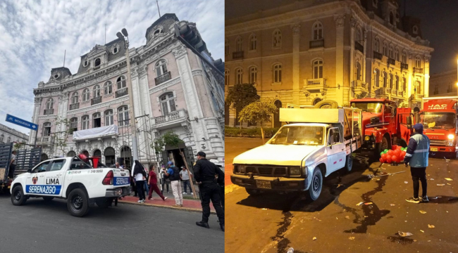 Municipalidad de Lima multó a partidos políticos por afectar zona intangible del Centro Histórico