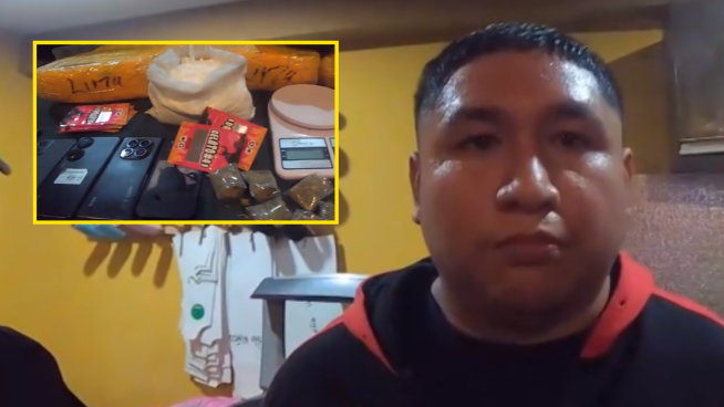 Cayó "Tapir" en Ate: abastecía a vendedores de droga y extorsionaba con préstamo "gota a gota"