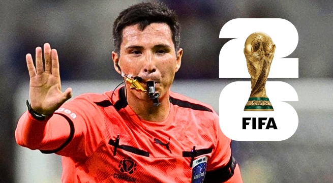 FIFA selecciona al peruano Kevin Ortega para arbitrar en el Mundial 2026