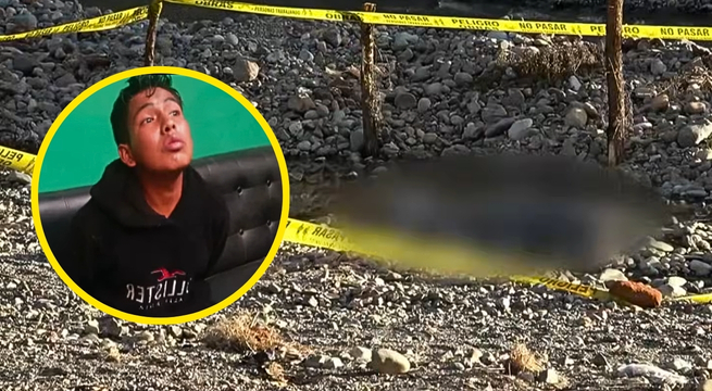 Huancayo: joven mata a adolescente y abandona su cuerpo en río Chanchas