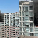 San Isidro: Incendio en edificio departamental moviliza 10 unidades de bomberos