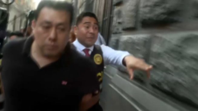 José Samamé, exfuncionario de la ONPE, fue trasladado a una sede fiscal | VIDEO