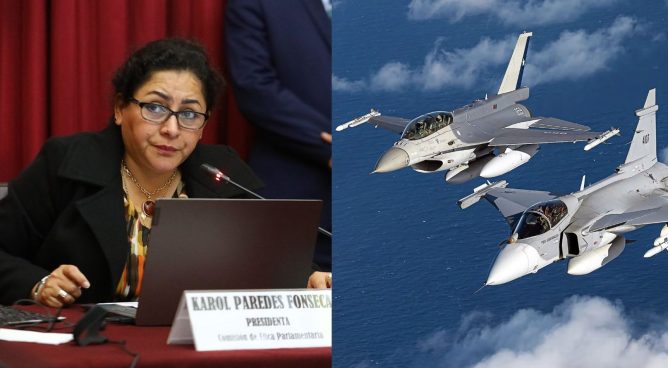Karol Paredes sobre citación de tres ministros a la Comisión de Defensa por aviones F-16: “Deben dar una respuesta al país” | VIDEO
