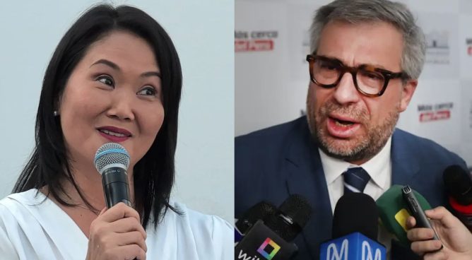 Keiko Fujimori sobre Piero Corvetto: “Que su abogado haya sido candidato de JP lo pinta de cuerpo entero” | VIDEO