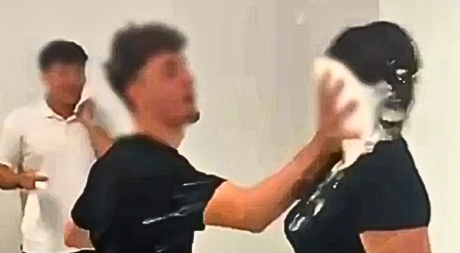 Maltrato laboral en España: arrojan tartazos a trabajadores de call center por bajo rendimiento