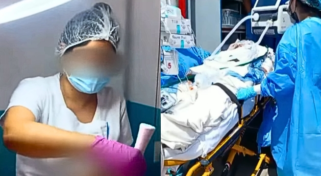 Mujer termina en UCI tras ser quemada viva por su expareja