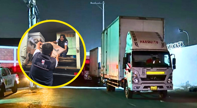 ONPE: camiones esperan más de 48 horas para entregar material electoral en Lurín