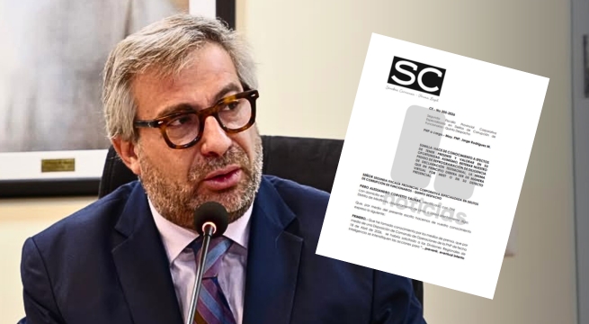 Piero Corvetto autoriza levantamiento del secreto de sus comunicaciones y entrega de su pasaporte ante Fiscalía