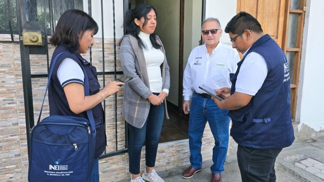 Tacna: INEI visitará más de 1,300 viviendas para recolectar información y mejorar condiciones de vida de vecinos