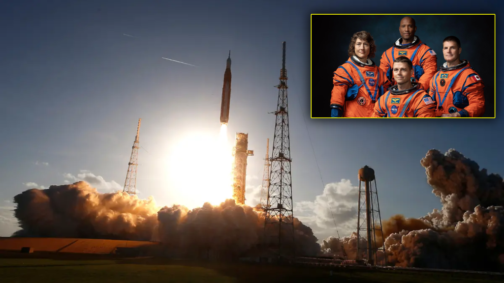 Así fue el exitoso despegue del Artemis II en dirección a la luna