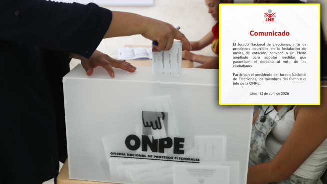 Elecciones Generales 2026: JNE amplia horario de votación hasta las 6.00 p. m. por retrasos