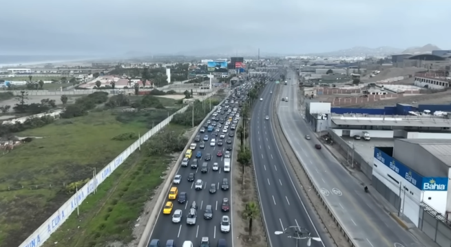 Semana Santa: peaje de Villa rompe récord con 141 mil vehículos y genera congestión en retorno a Lima