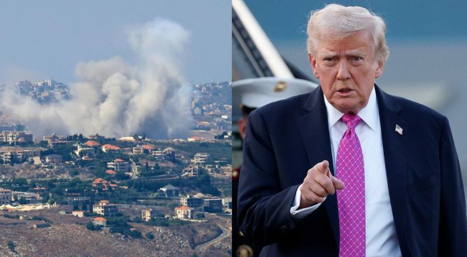 Trump confirma alto al fuego entre Israel y Líbano y propone reunión en la Casa Blanca