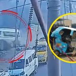 Tragedia en Jicamarca: despiste de combi deja un muerto y al menos 20 heridos