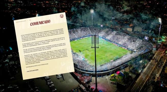 Universitario se pronuncia sobre tragedia en el estadio Matute: esto dijo