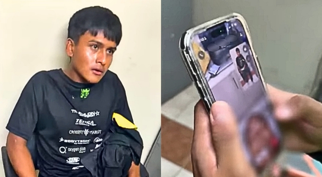 Víctima reconoce por videollamada a joven que le disparó en plena obra