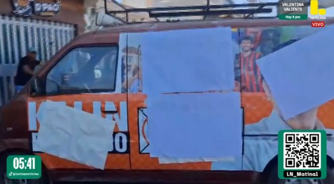 Intervienen combi con propaganda de candidato de Fuerza Popular