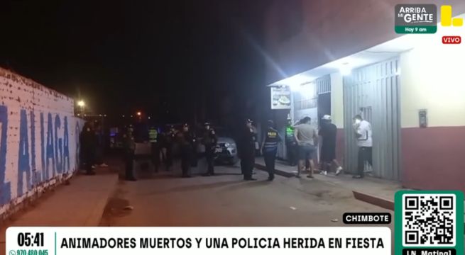Terror en Chimbote: sicarios asesinan a dos animadores en discoteca y dejan herida a una policía