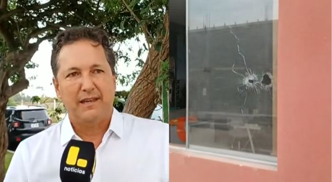 "Estoy vivo de milagro": atacan a balazos oficina de excongresista Daniel Salaverry en La Libertad