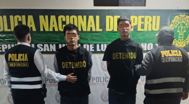 Caen 'Los pasteleros de SJL': banda criminal estaba a punto de asaltar una pollería