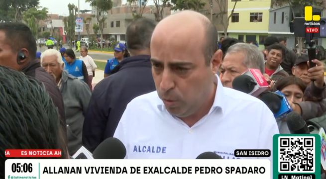 Allanan casa de Pedro Spadaro y otras 14 viviendas de funcionarios por pagos a empresa de exalcalde