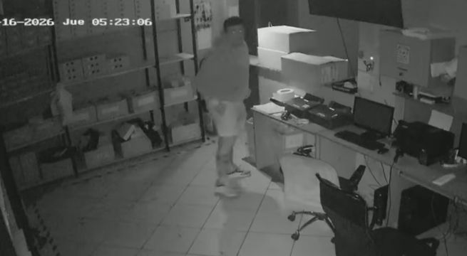 Sujeto regresa a su extrabajo en SMP y roba casi medio millón de soles en equipos de telecomunicaciones