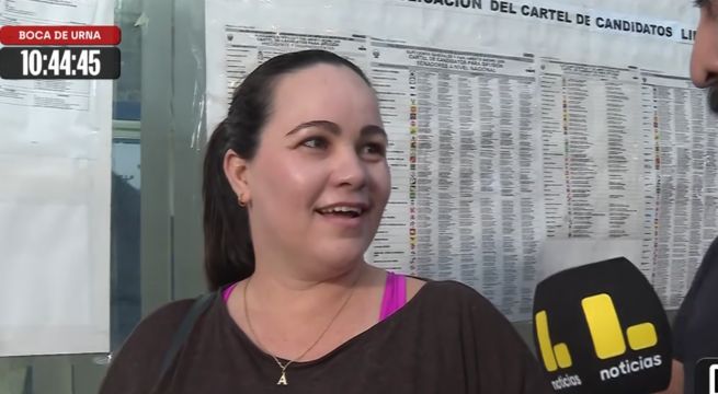 Cubana elegida miembro de mesa: "El poder votar por un presidente es una cosa increíble porque nosotros no podemos"