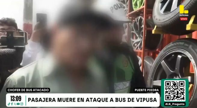 Chofer de Vipusa narra momentos de terror que vivió junto a sus pasajeros durante ataque de sicarios
