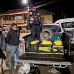 Cae policía acusado de custodiar camioneta que transportada 130 kilos de droga en Cusco