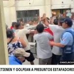 Casi linchan a presuntos estafadores en Chaclacayo