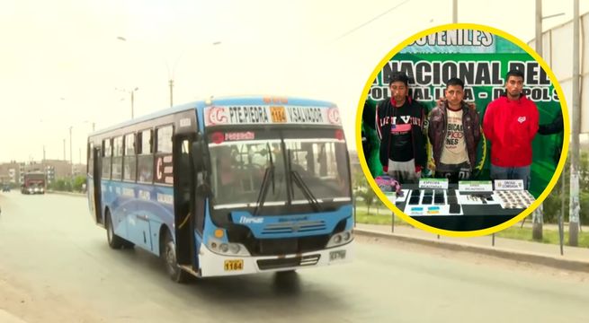Capturan a delincuentes que asaltaron a pasajeros en bus 'El Chino': GPS de celular permitió ubicarlos