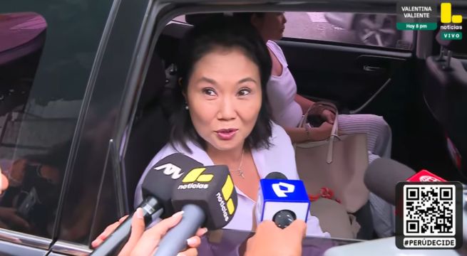 Keiko Fujimori asegura que Fuerza Popular priorizará el diálogo en el próximo Congreso bicameral
