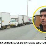 Chofer de Galaga responsabiliza a ONPE por demoras en traslado de material electoral: 