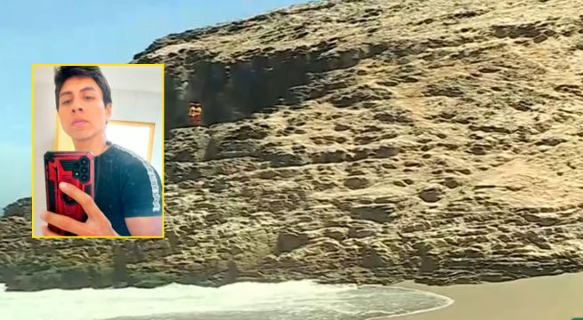Joven padre desaparece en el mar de Playa La Chira tras ser arrastrado por una ola durante celebración familiar
