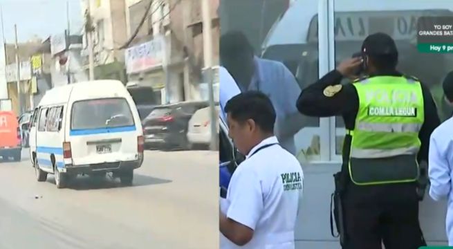 Callao: adolescente en moto dispara contra combi y hiere a cobrador
