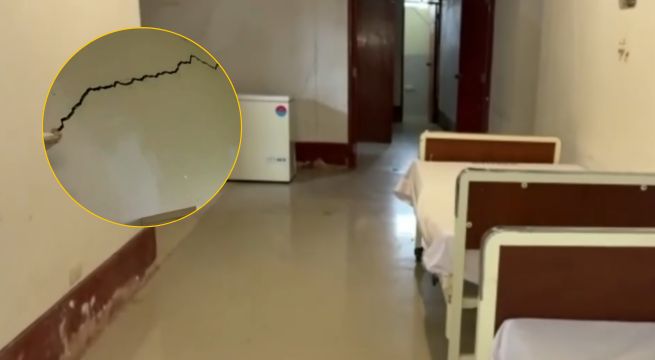 San Martín: posta médica a punto de colapsar opera sin agua potable y con graves daños estructurales