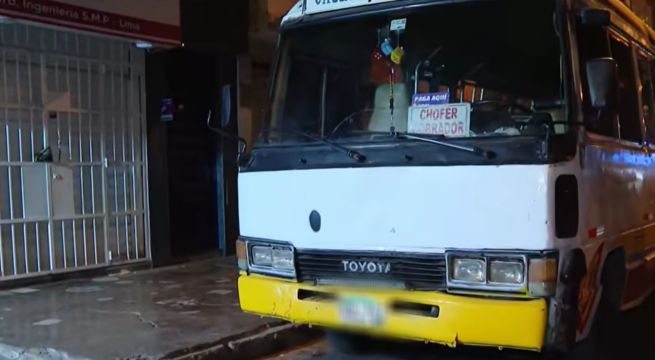 SMP: balean a conductor de cúster con pasajeros a bordo