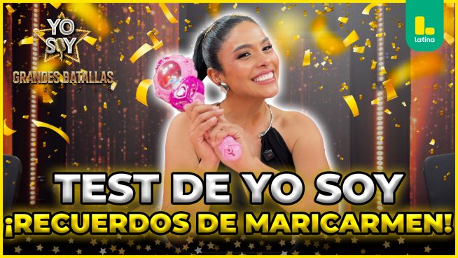 Maricarmen Marín vuelve a “Yo Soy” y revela qué artistas le gustaría ver en el escenario
