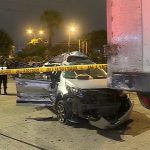 Dos jóvenes fallecidas dejó choque de auto contra tráiler: ocupantes salían de discoteca
