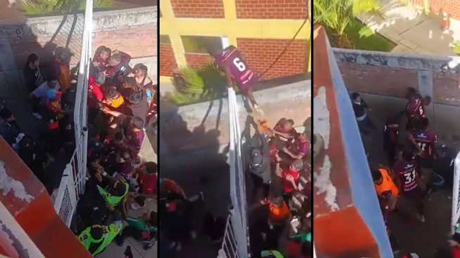 Jugadores de Chankas e hinchas se pelean tras derrota ante Garcilaso por el Torneo Apertura