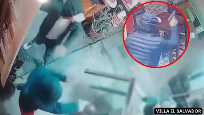 Cocinero defiende a comensales durante asalto y ladrones le disparan