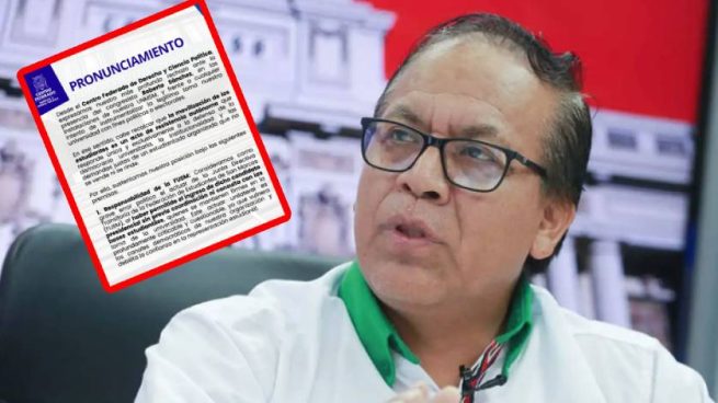 Centro Federado de Derecho rechazó presencia de Roberto Sánchez en San Marcos