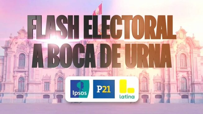 Segunda vuelta: IPSOS-Perú 21-Latina darán a conocer el Flash Electoral este 7 de junio