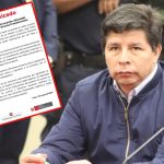 Ministerio de Justicia descarta estar preparando indulto a Pedro Castillo