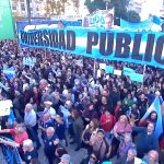 Argentina: Miles protestan contra recortes del gobierno de Javier Milei a la educación pública